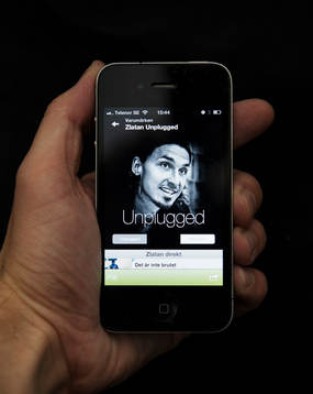 Zlatan Ibrahimovic lanserar sin app Zlatan Unplugged