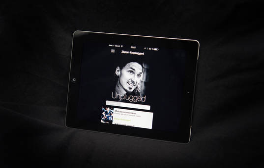 Zlatan Ibrahimovic lanserar sin app Zlatan Unplugged
