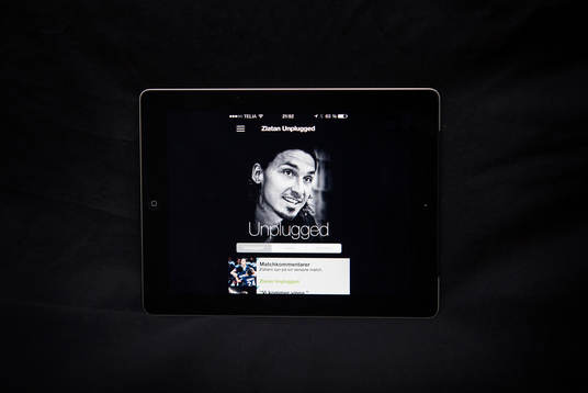 Zlatan Ibrahimovic lanserar sin app Zlatan Unplugged