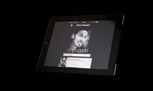 Zlatan Ibrahimovic lanserar sin app Zlatan Unplugged