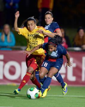 Marta Vieira da Silva, Tyresö och Shirley Cruz Trana,