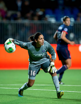 Karima Benameur, målvakt Paris Saint-Germain