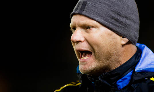 Sveriges tränare Tomas Turesson