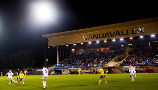 Generell översiktsbild på Vångavallen