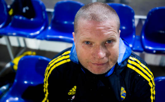 Sveriges tränare Tomas Turesson