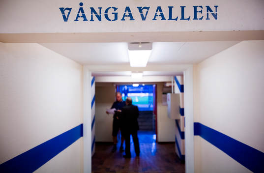 Spelargången på Vångavallen