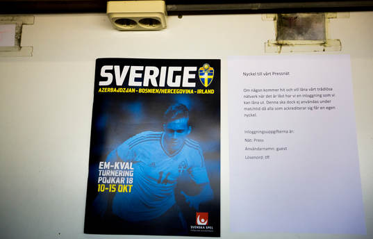 Bilder bakom kulisserna från P18s EM-kvalet