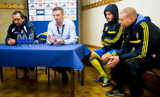 Bilder bakom kulisserna från P18s EM-kvalet