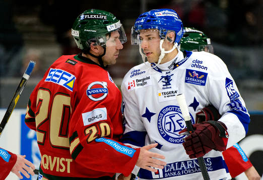 Frölundas Joel Lundqvist och Leksands Fabian Brunnström