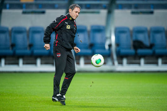 Förbundskaptenen Marcel Koller