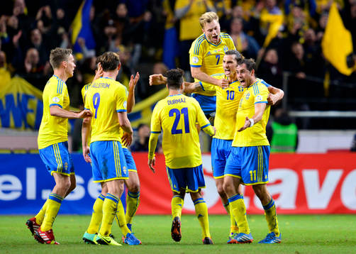 Sverige jublar