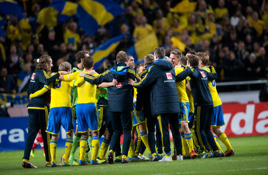 Sverige jublar