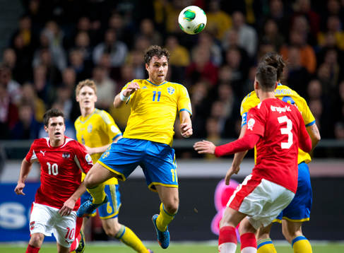 Sveriges Johan Elmander
