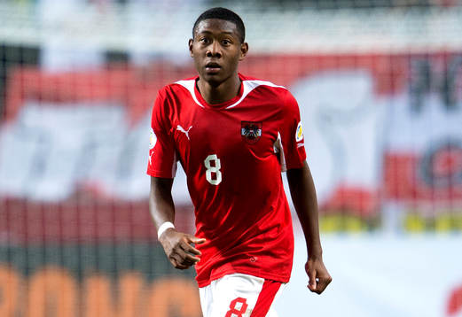 Österrikes David Alaba