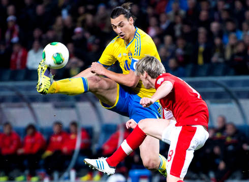 Sveriges Zlatan Ibrahimovic