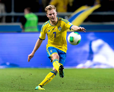 Sveriges Sebastian Larsson