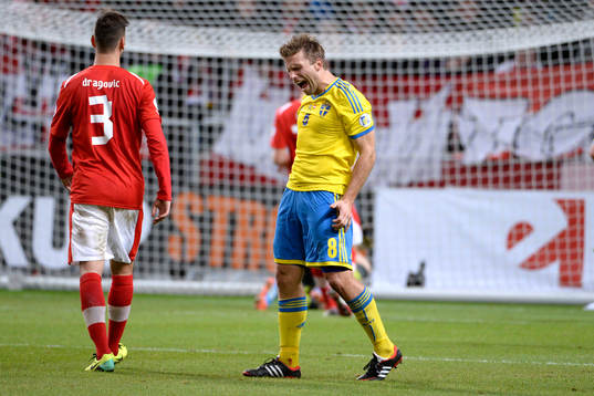 Sveriges Anders Svensson deppar