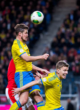 Sveriges Per Nilsson och Pontus Wernbloom