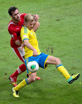 Sveriges Sebastian Larsson