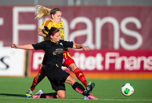 Kopparbergs Göteborgs Sara Lindén och Tyresös Lisa