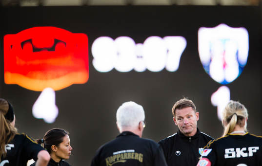 Kopparbergs Göteborgs avgående tränare Torbjörn Nilsson