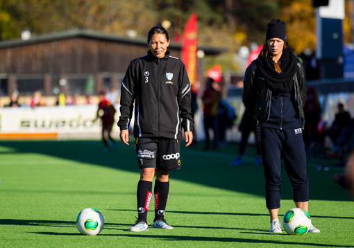 Kopparbergs Göteborgs assisterande tränare Jane