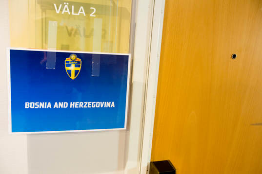 Bilder bakom kulisserna från P18s EM-kvalet