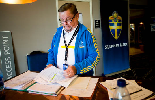 Bilder bakom kulisserna från P18s EM-kvalet