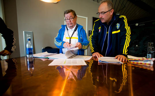 Bilder bakom kulisserna från P18s EM-kvalet