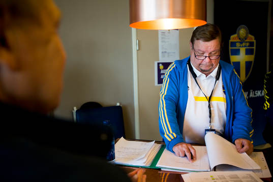 Bilder bakom kulisserna från P18s EM-kvalet
