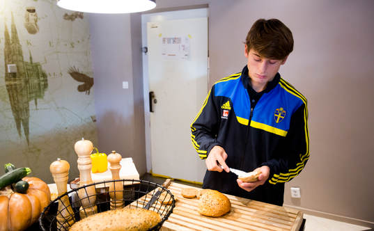 Bilder bakom kulisserna från P18s EM-kvalet