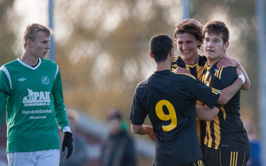 Fotboll, kval till juniorallsvenskan, IFK Hässleholm -