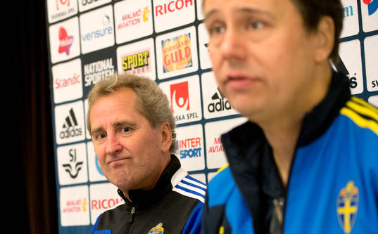 Sveriges förbundskapten Erik Hamrén