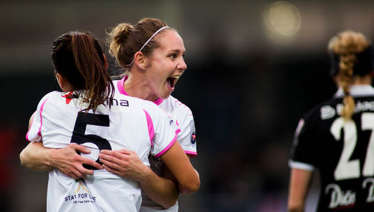 LdB Malmös Manon Melis jublar
