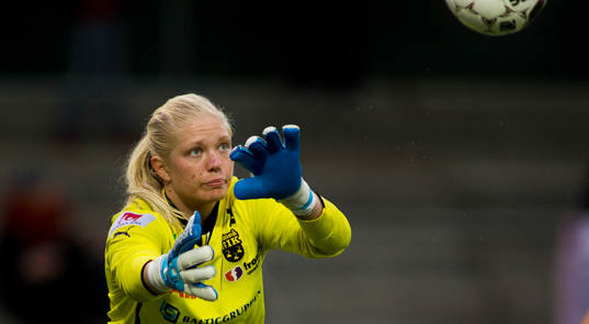 Umeås målvakt Malin Reuterwall