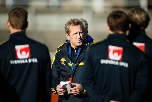 Förbundskapten Erik Hamrén