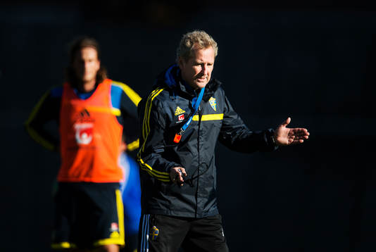 Förbundskapten Erik Hamrén