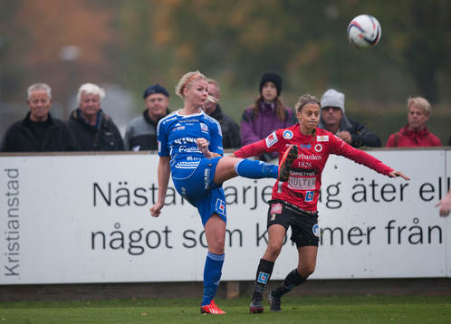Vittsjös Sofie Andersson och Kristianstads Therese Björck