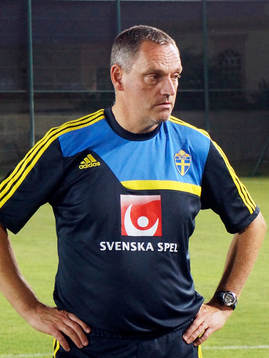 Roland Larsson, förbundskapten var nöjd med