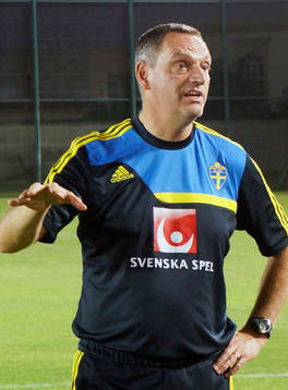 Roland Larsson, förbundskapten var nöjd med
