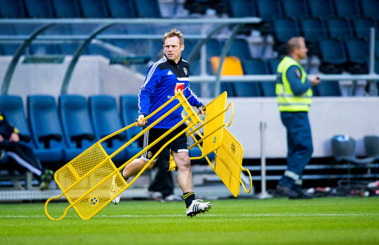 Fysiologen Paul Balsom springer fram
