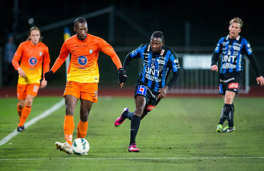 Athletics Omar Jawo och Sirius Moses Ogbu