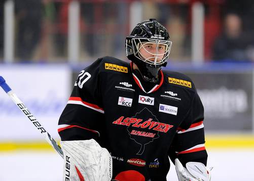 Asplövens målvakt Joel Lassinantti