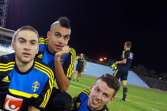 MFF:trion Mirza Halvadzic, Sixten Mohlin och Erdal Rakip