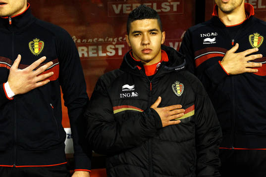 Brussel - Belgie - Wales ,  Voetbal , WK kwalificatie ,