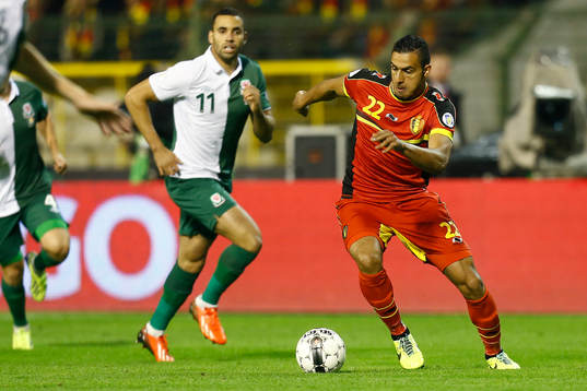 Brussel - Belgie - Wales ,  Voetbal , WK kwalificatie ,