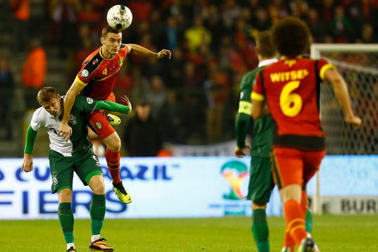 Brussel - Belgie - Wales ,  Voetbal , WK kwalificatie ,