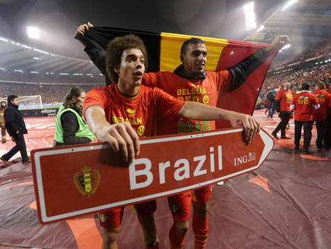 Bläddra bland fler bilder av Fotboll, VM-Kval, Belgien - Wales