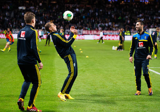Sveriges Pontus Wernbloom, Alexander Gerndt och Jimmy