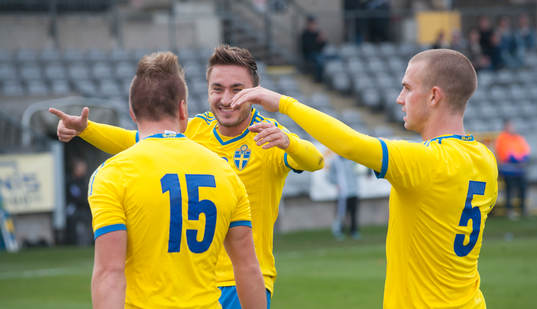 Bläddra bland fler bilder av Fotboll, EM-kval, P18, Sverige - Azerbajdzjan